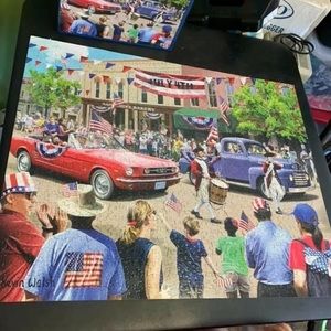 White mountain puzzles 1000 piece 4th of July